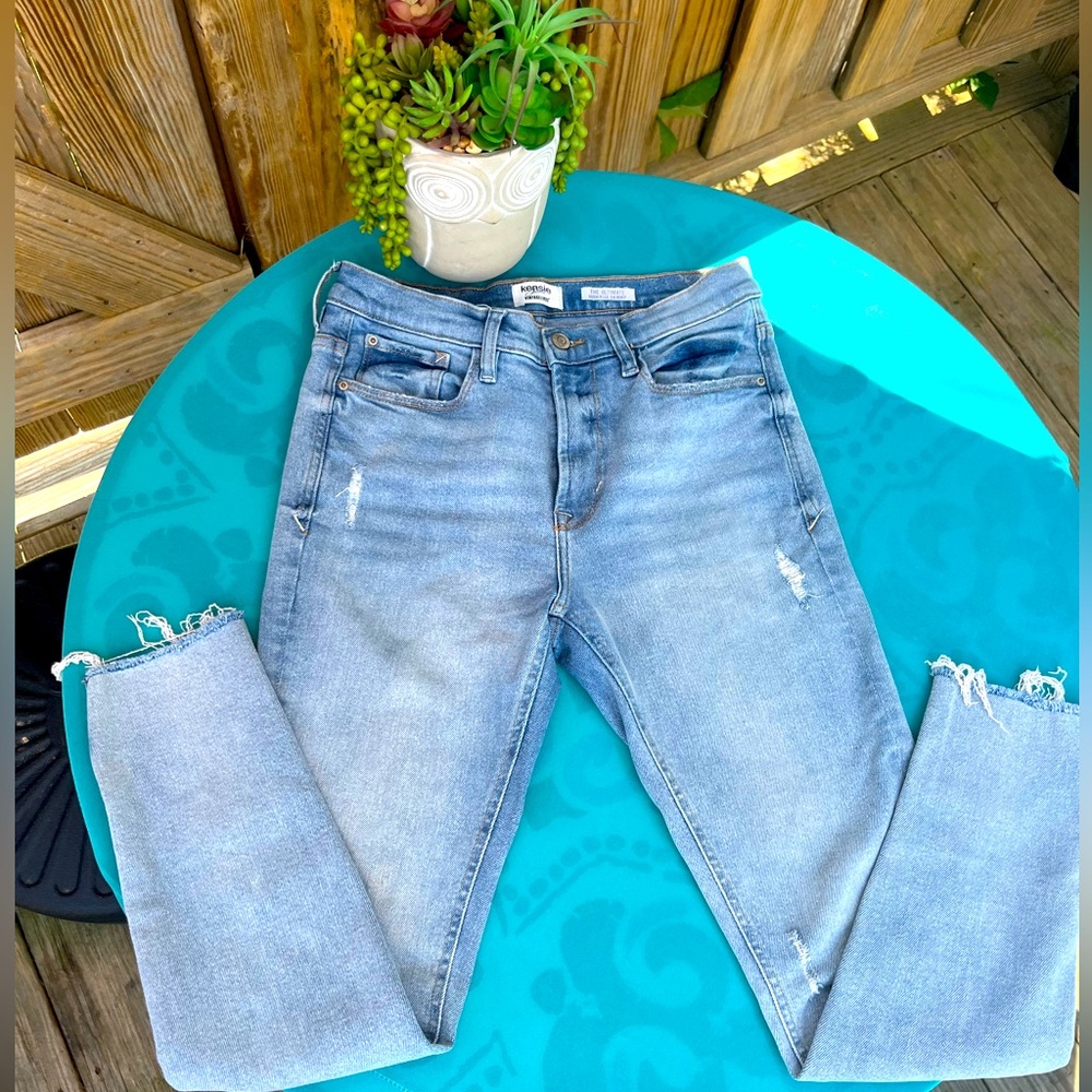 Kensie Women’s Vintage Luxe The Ultimate High Rise Skinny Jeans Size 4/27.